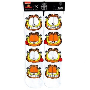 Odd Sox Garfield Crew Socks Mens Womens Comic Cartoon Nickelodeon 80s 90s Gift